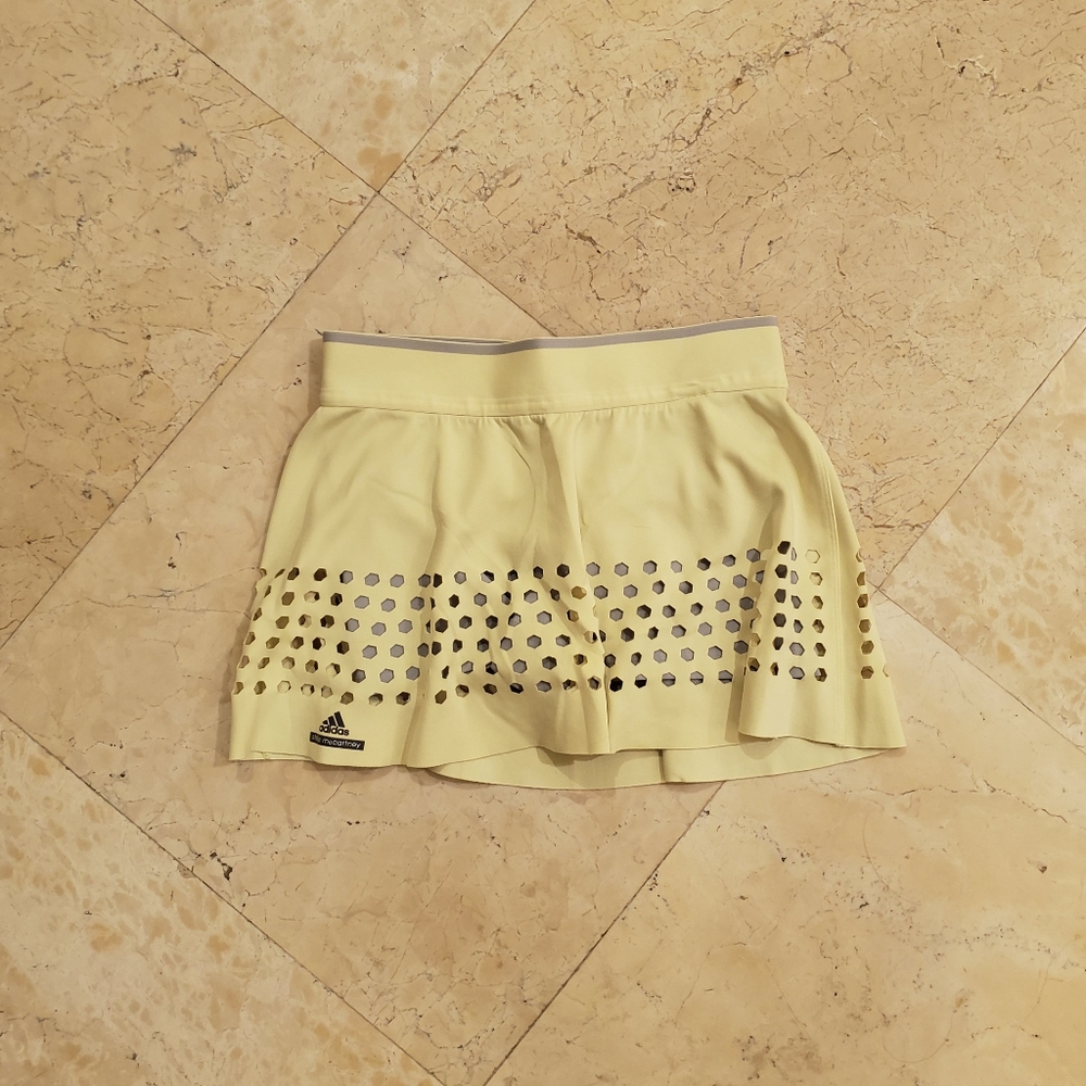 Adidas x Stella McCartney Yellow Tennis Skirt